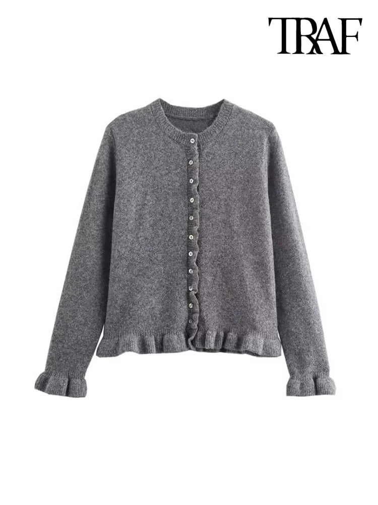 Thrill front button cardi