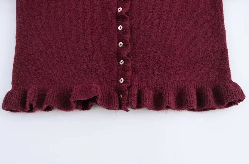 Thrill front button cardi