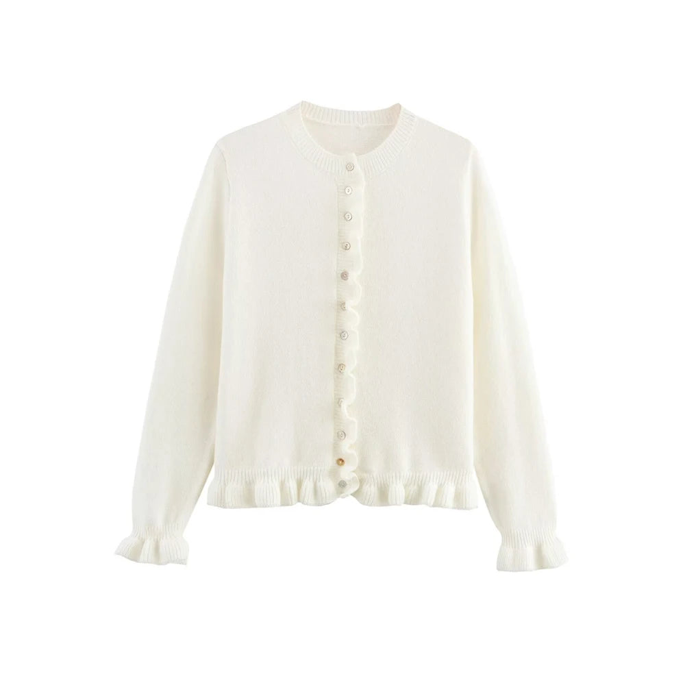 Thrill front button cardi