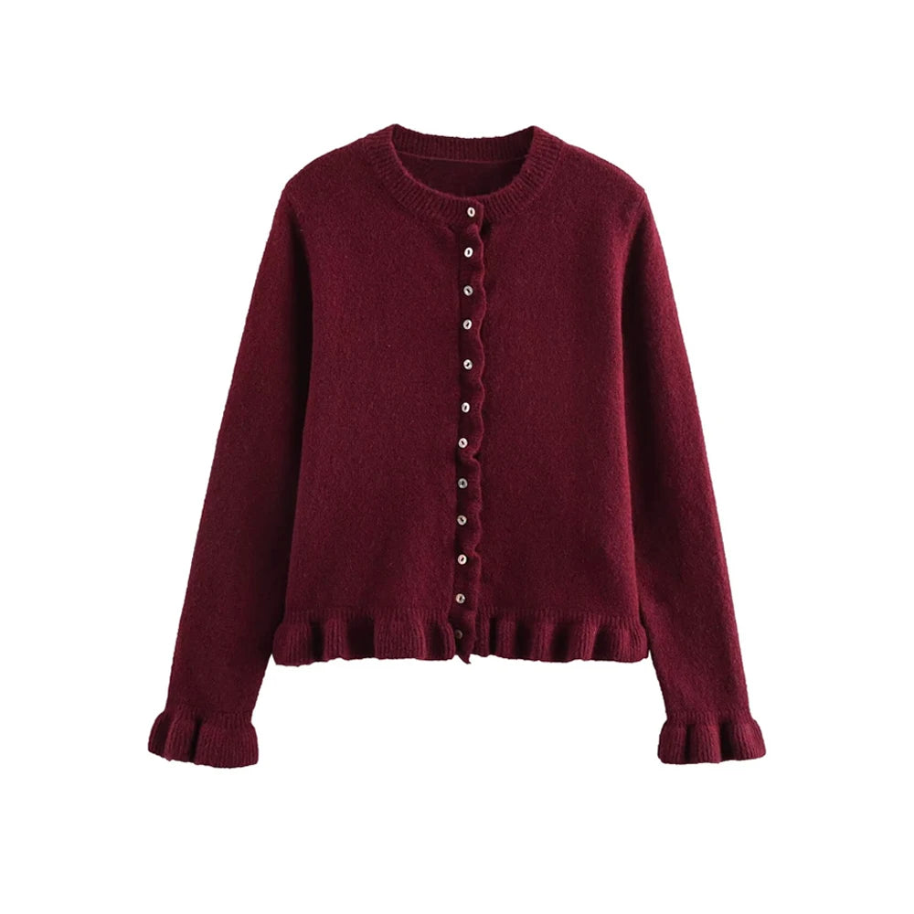 Thrill front button cardi