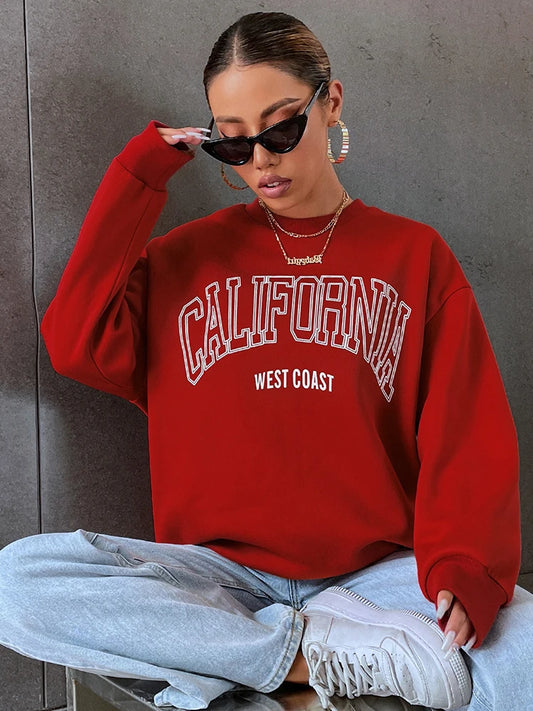 California West sweat top