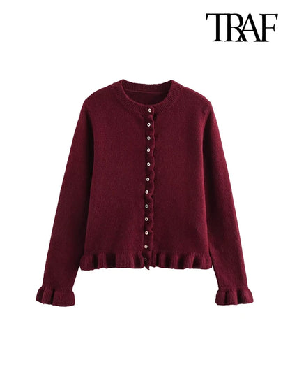 Thrill front button cardi