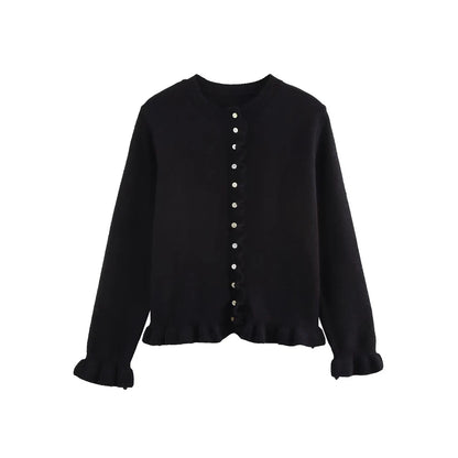 Thrill front button cardi